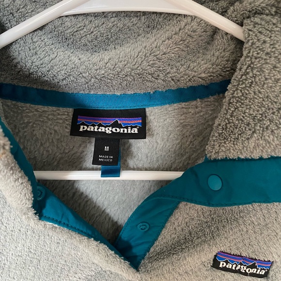 Grey Patagonia snap pullover - Picture 3 of 3